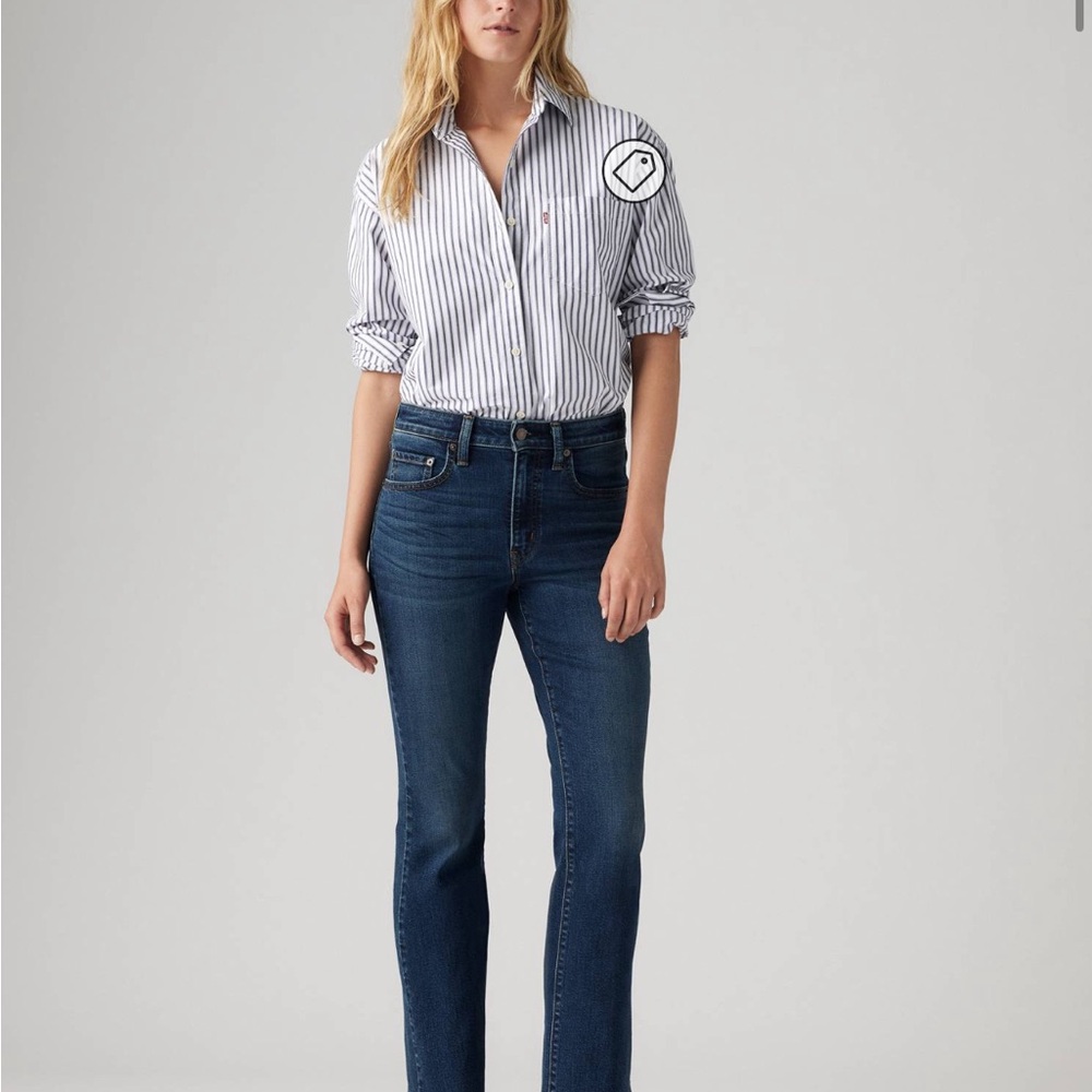 Levi’s 725 kick boot jeans